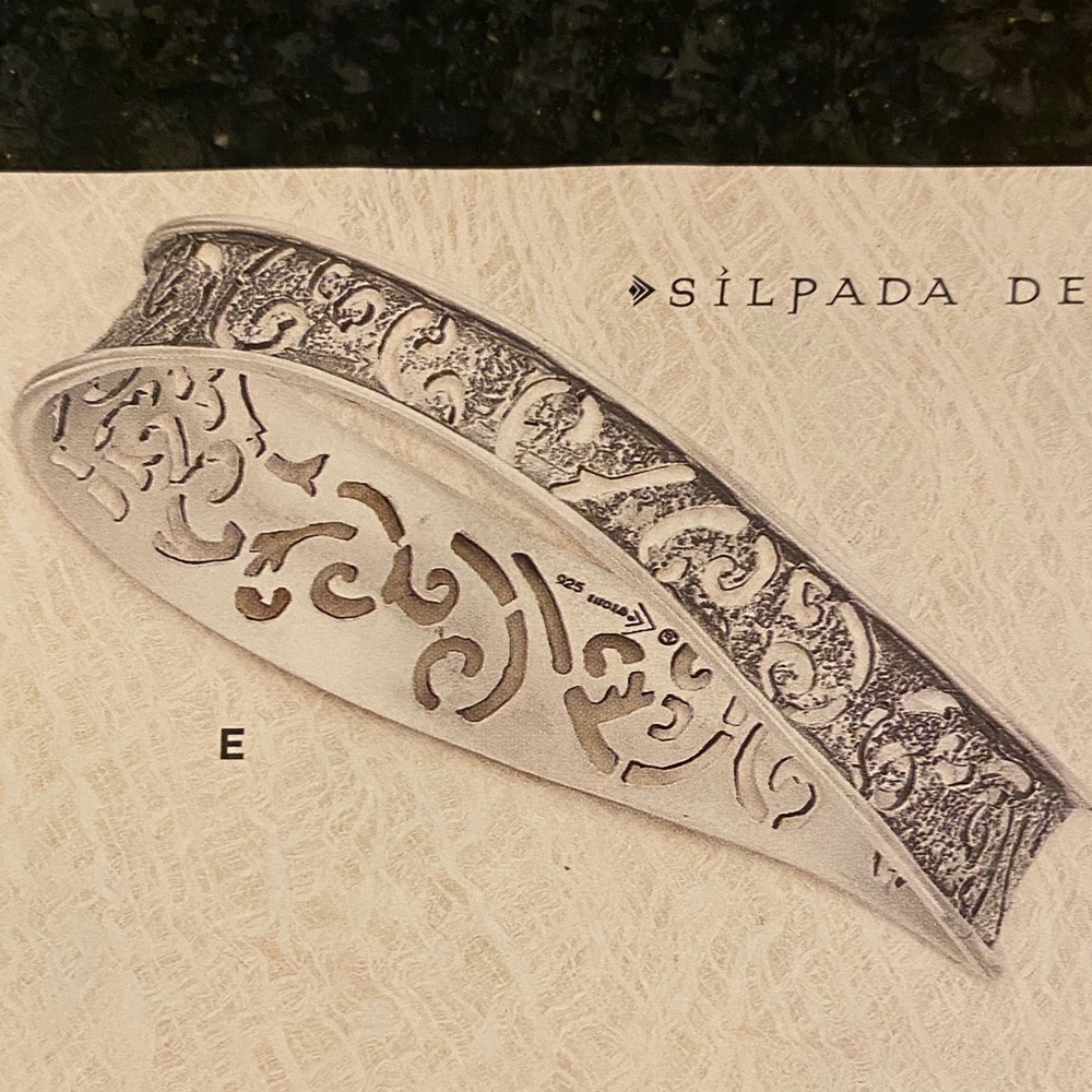 Silpada Sterling Silver Bangle - image 1